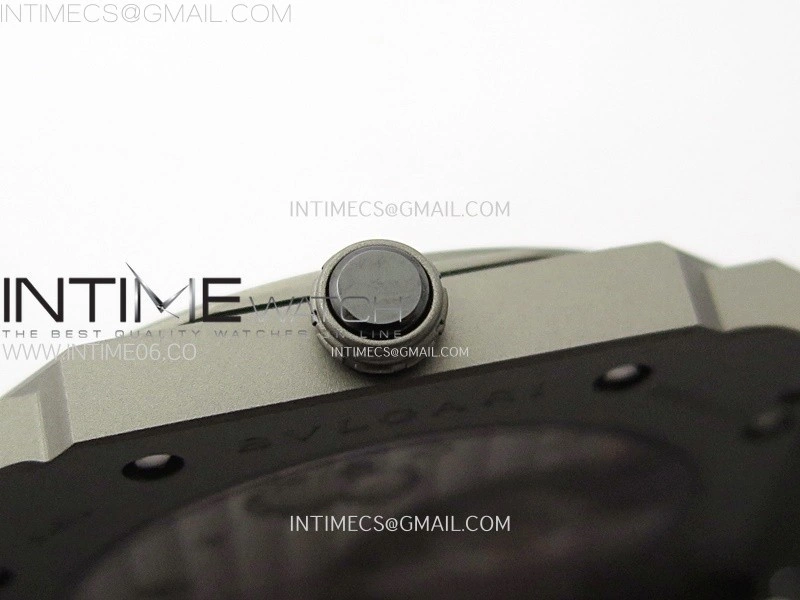 Octo Finissimo Satin-polished Ti BVF 1:1 Best Edition Gray Dial on Satin-polished Ti Bracelet Asian Micro Rotor Movement