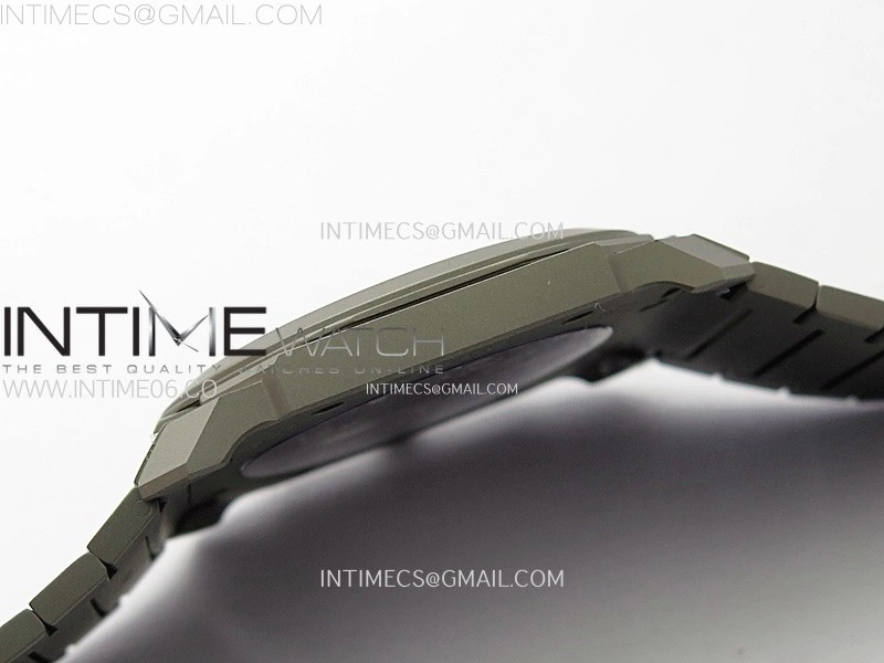 Octo Finissimo Satin-polished Ti BVF 1:1 Best Edition Gray Dial on Satin-polished Ti Bracelet Asian Micro Rotor Movement