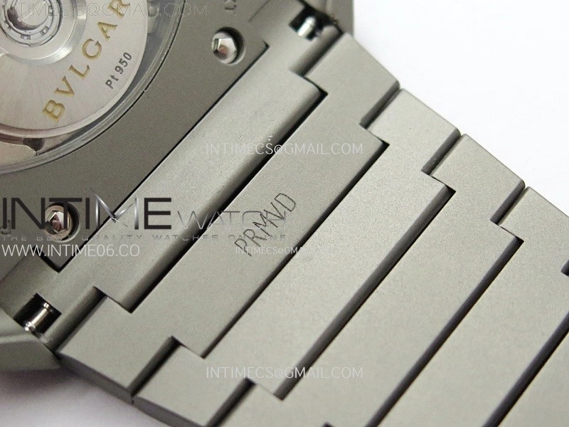 Octo Finissimo Satin-polished Ti BVF 1:1 Best Edition Gray Dial on Satin-polished Ti Bracelet Asian Micro Rotor Movement