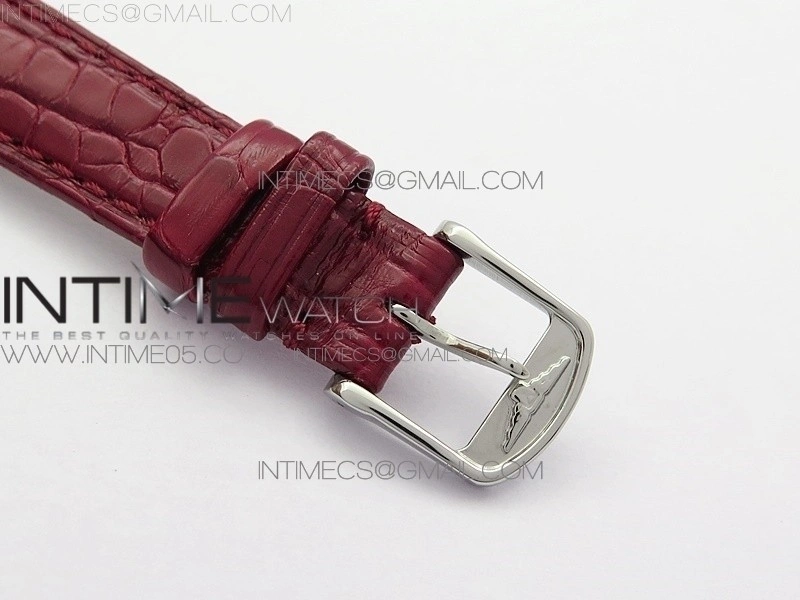 Doloevita SS 8848F 1:1 Best Edition Ivory White Textured Dial On Purple Croco Leather Strap Cal.L178.2