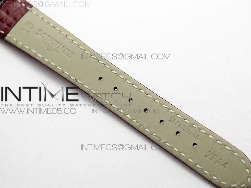 Doloevita SS 8848F 1:1 Best Edition Ivory White Textured Dial On Purple Croco Leather Strap Cal.L178.2