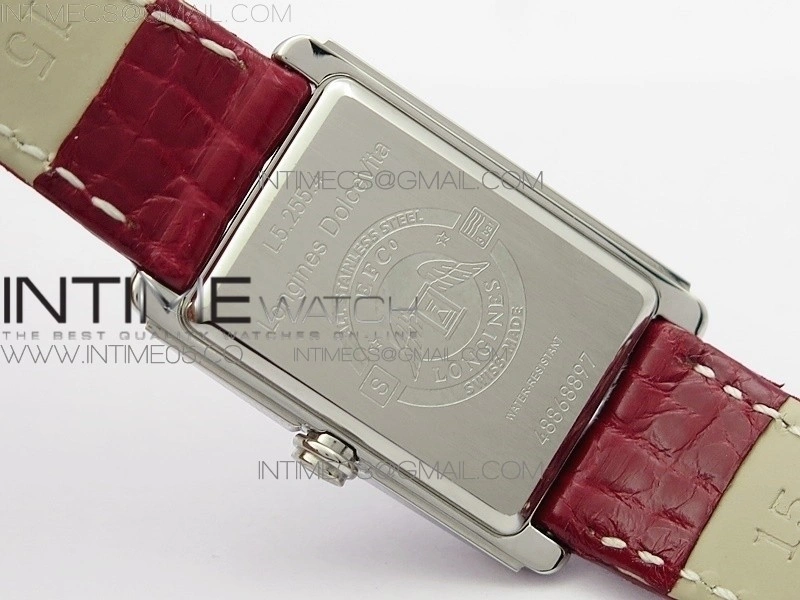 Doloevita SS 8848F 1:1 Best Edition Ivory White Textured Dial On Purple Croco Leather Strap Cal.L178.2