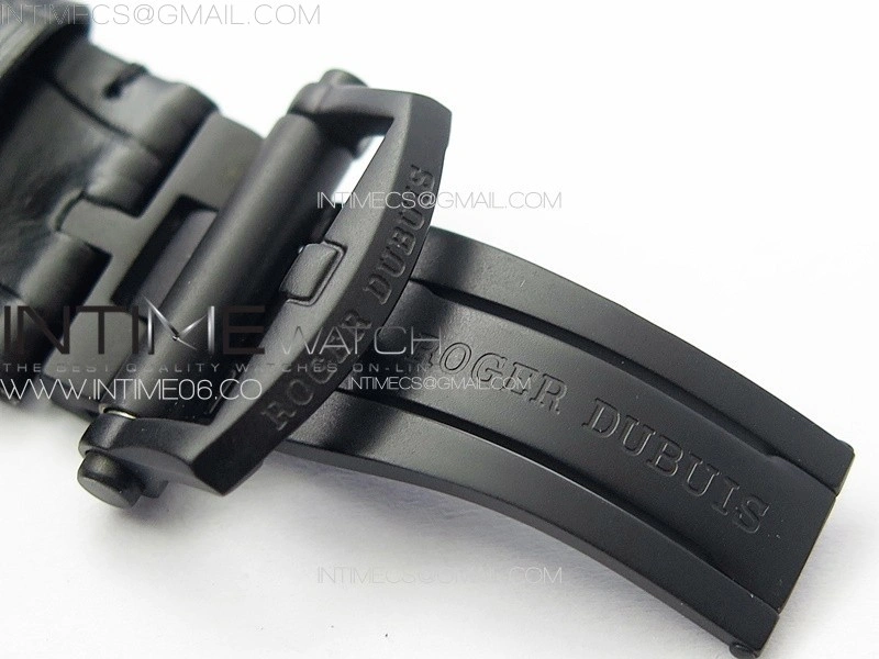 Excalibur Rddbex0820 DLC YSF Best Edition Skeleton Dial on Black Leather Strap Asian RD100 Double Tourbillon