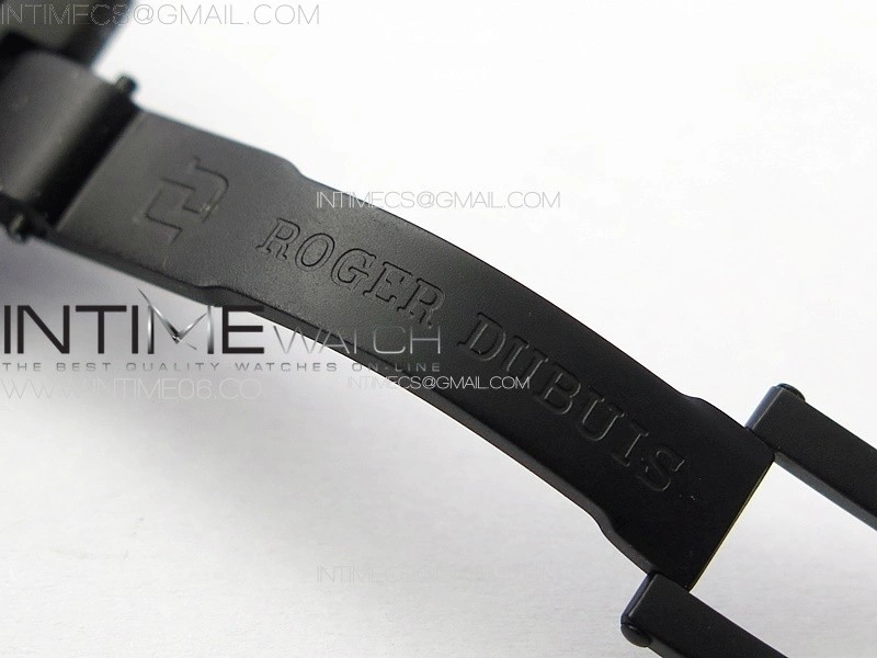 Excalibur Rddbex0820 DLC YSF Best Edition Skeleton Dial on Black Leather Strap Asian RD100 Double Tourbillon