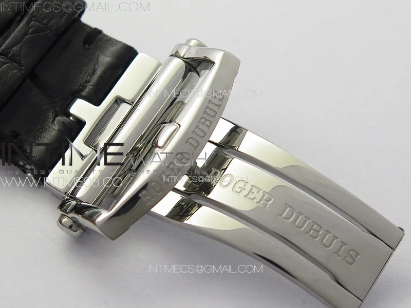 Excalibur Rddbex0820 SS YSF Best Edition Skeleton Dial on Black Leather Strap Asian RD100 Double Tourbillon
