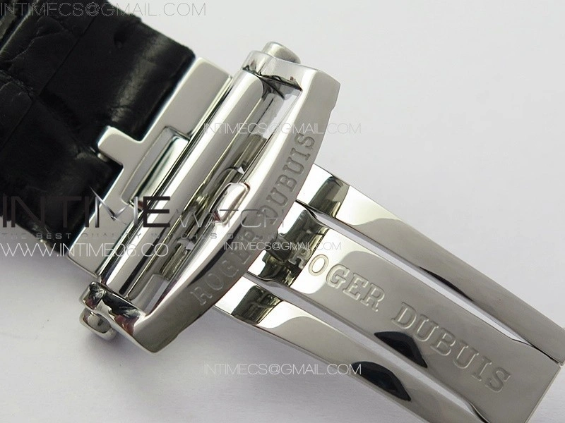 Excalibur Rddbex0820 SS YSF Best Edition Skeleton Dial on Black Leather Strap Asian RD100 Double Tourbillon