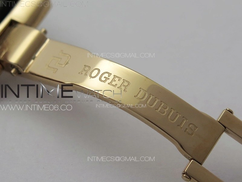 Excalibur Rddbex0820 RG YSF Best Edition Skeleton Dial on Black Leather Strap Asian RD100 Double Tourbillon