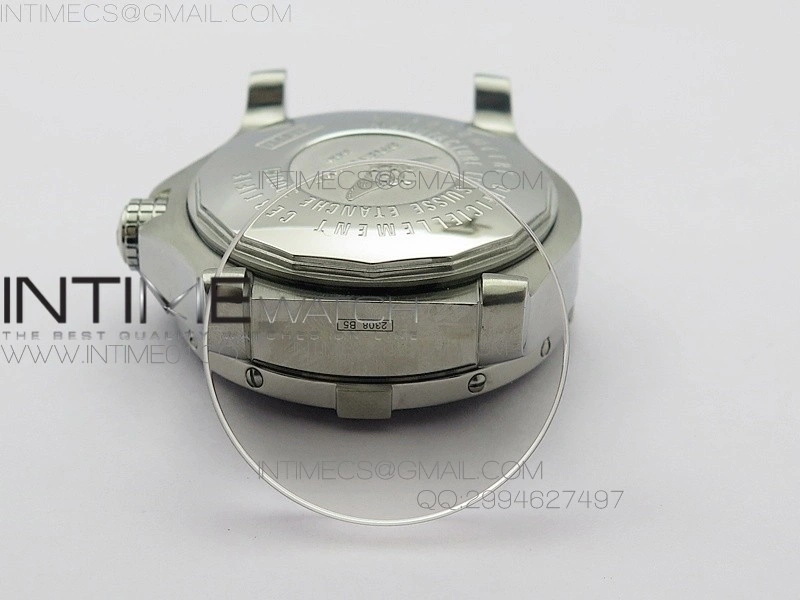 Seawolf SS 1:1 Best Edition SuperLumed Yellow Dial Number Markers on Green Leather Strap A2824