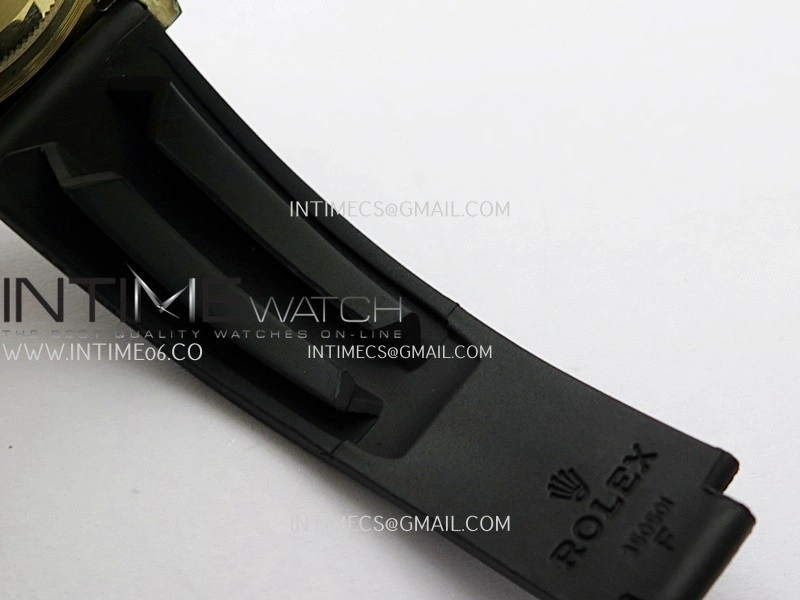 Daytona 126518 Gain Weight ARF 1:1 Best Edition YG Gold Dial Black Subdial Stick Marker On Oysterflex Strap DD4131