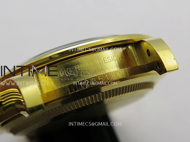 Daytona 126518 Gain Weight ARF 1:1 Best Edition YG Gold Dial Black Subdial Stick Marker On Oysterflex Strap DD4131