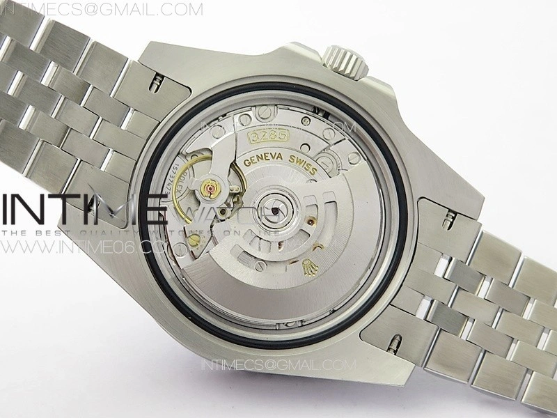 GMT-Master II 126710 Red Blue Ceramic Bezel 904L SS GMF 1:1 Best Edition Black Dial on 904L Jubilee Bracelet VR3285 V5
