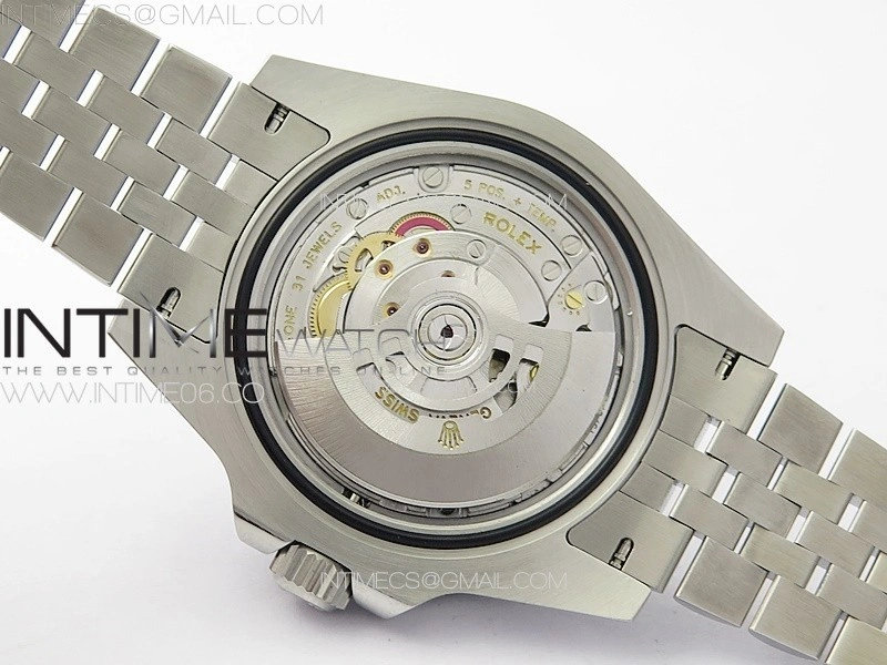 GMT-Master II 126710 Red Blue Ceramic Bezel 904L SS GMF 1:1 Best Edition Black Dial on 904L Jubilee Bracelet VR3285 V5