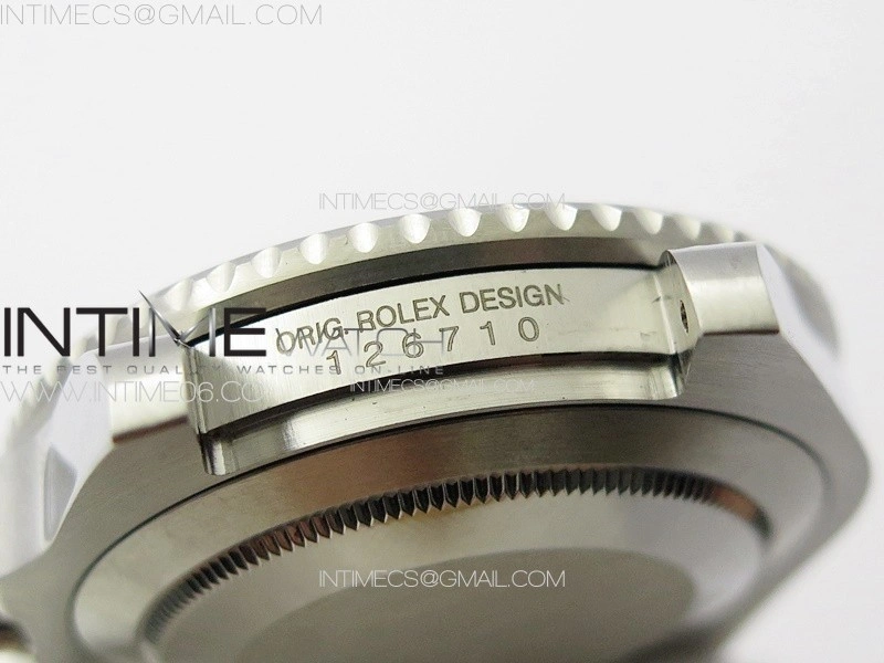 GMT-Master II 126710 Black Blue Ceramic Bezel 904L SS GMF 1:1 Best Edition Black Dial on 904L Jubilee Bracelet VR3285 V5
