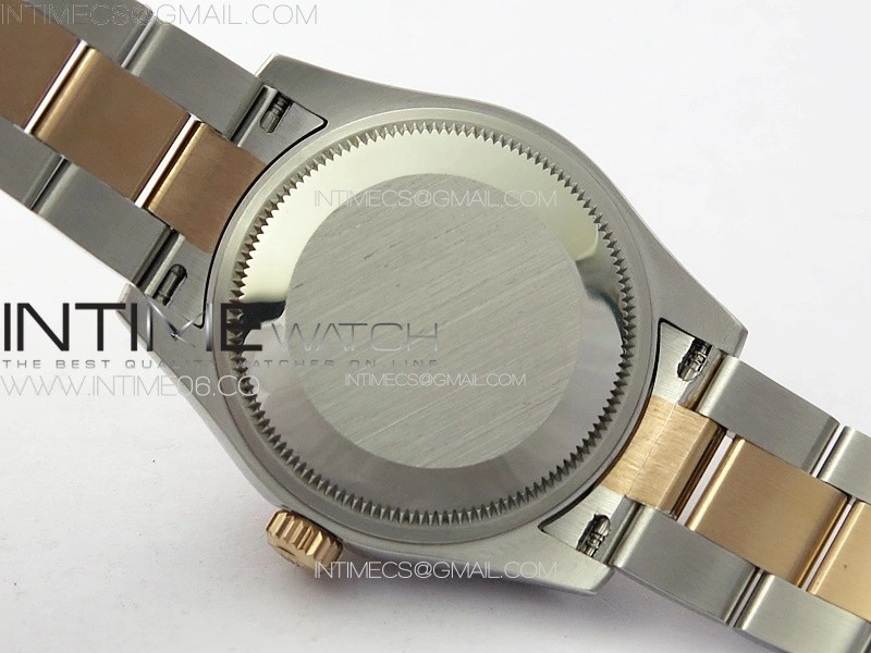 DateJust 31mm 72610 SS Crystals Bezel APSF Best Edition Blue MOP Dial Crystals Markers on Oyster Bracelet A2824