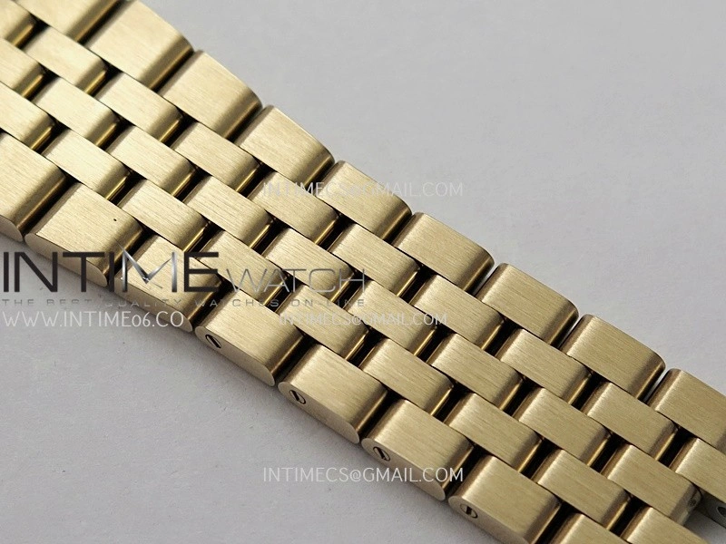 Land Dweller 127285 Diamond Bezel Gain Weight RG B Factory White Dial T Diamond Marker On RG Bracelet A7135