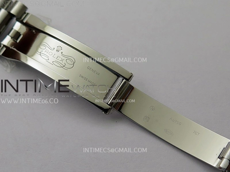 Day Date 228239 40mm 904L SS Bezel QF Gain Weight Ice Blue Dial T Dia Markers on SS President Bracelet A2836