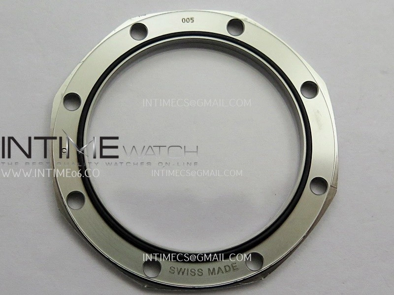 Royal Oak Offshore 43mm 26420 Ceramic Bezel SS APSF 1:1 Best Edition Gray Dial On Gray Rubber Strap SA4401 Super Clone