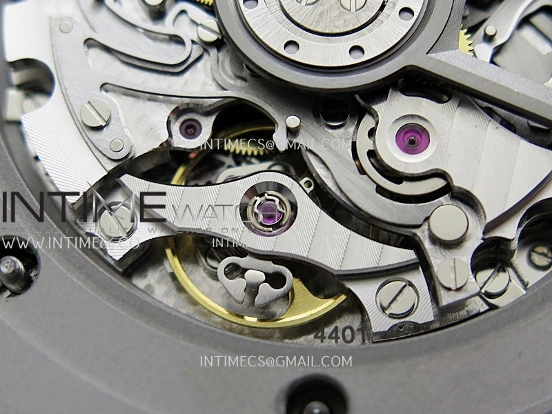 Royal Oak Offshore 43mm 26420 Ceramic Bezel SS APSF 1:1 Best Edition Gray Dial On Gray Rubber Strap SA4401 Super Clone