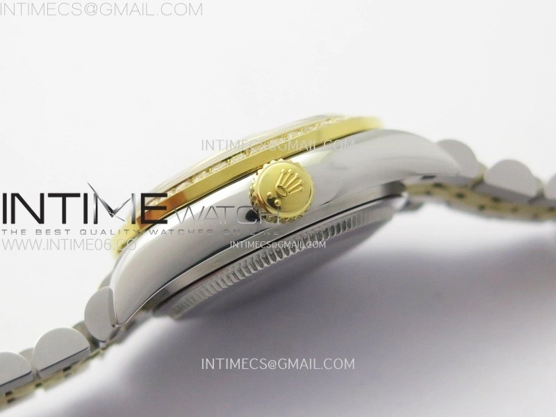 Datejust 28mm 279173 Crystals Bezel SS YG APSF Best Edition MOP Dial Crystals Markers on Jubilee Bracelet NH05