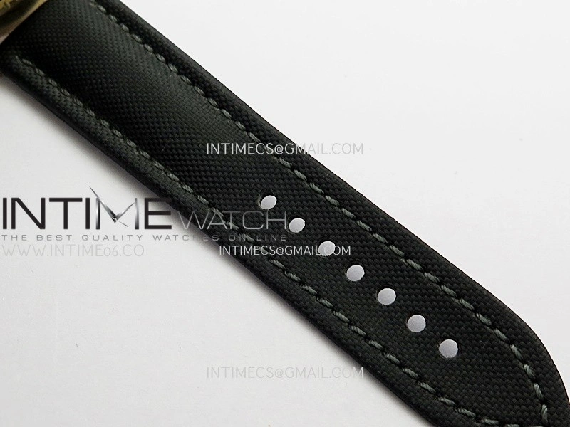 Fifty Fathoms Bathyscape Black Ceramic Bezel RG GF 1:1 Best Edition Black Dial On Black Nylon Strap A1315