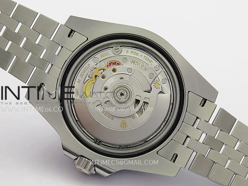 GMT-Master II 126710 BLNR Black Blue 904L SS ERF 1:1 Best Edition Black Dial On Jubilee Bracelet JH3285 CHS