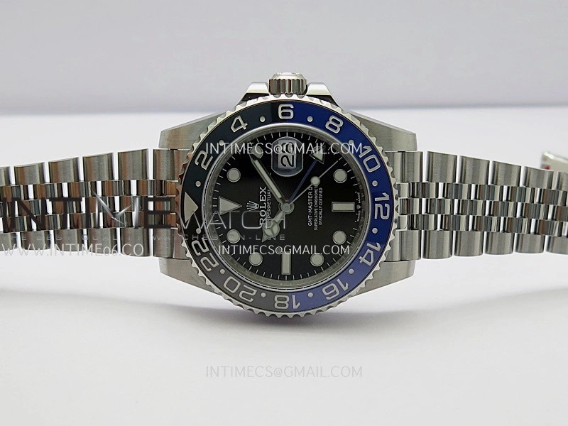 GMT-Master II 126710 BLNR Black Blue Ceramic ARF 1:1 Best Edition Black Dial On Jubilee Bracelet DD3285 CHS