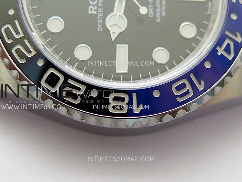 GMT-Master II 126710 BLNR Black Blue Ceramic ARF 1:1 Best Edition Black Dial On Jubilee Bracelet DD3285 CHS