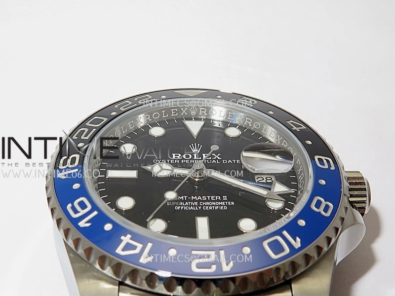 GMT-Master II 126710 BLNR Black Blue Ceramic ARF 1:1 Best Edition Black Dial On Jubilee Bracelet DD3285 CHS