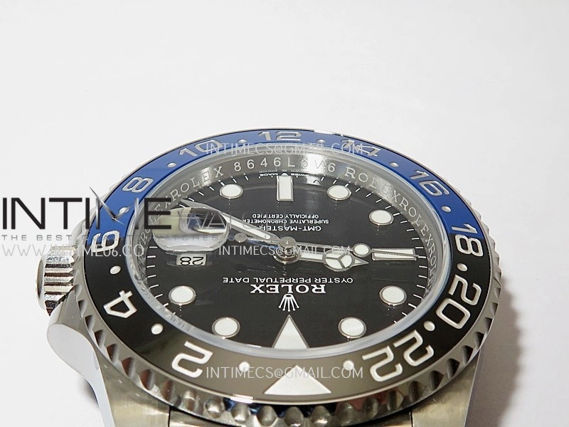 GMT-Master II 126710 BLNR Black Blue Ceramic ARF 1:1 Best Edition Black Dial On Jubilee Bracelet DD3285 CHS