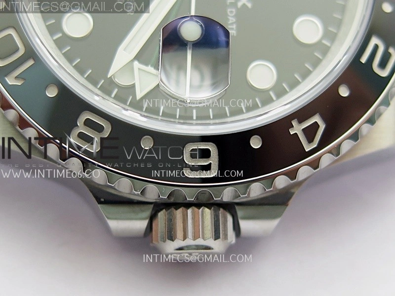 GMT-Master II 126710 GRNR Black Gray 904L SS ERF 1:1 Best Edition Black Dial On Jubilee Bracelet JH3285 CHS