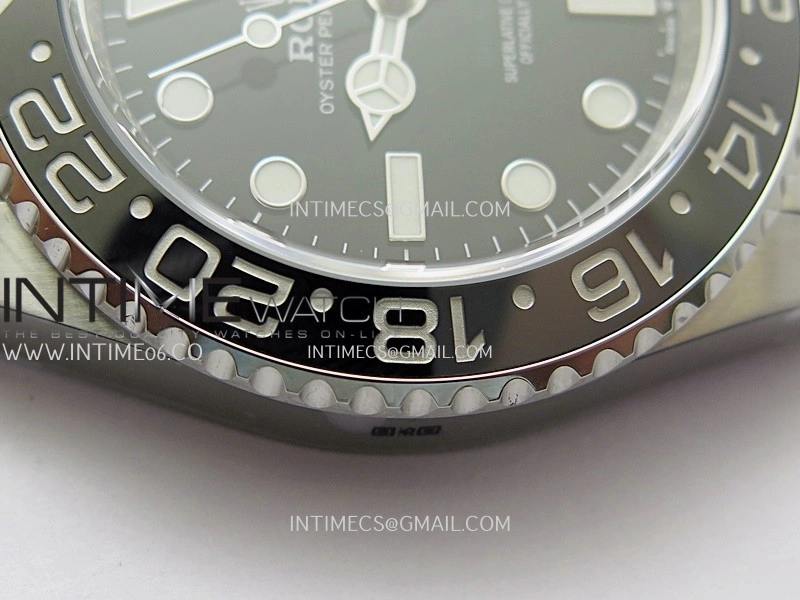 GMT-Master II 126710 GRNR Black Gray Ceramic ARF 1:1 Best Edition Black Dial On Jubilee Bracelet DD3285 CHS