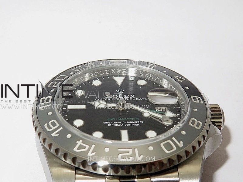GMT-Master II 126710 GRNR Black Gray Ceramic ARF 1:1 Best Edition Black Dial On Jubilee Bracelet DD3285 CHS