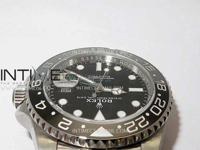 GMT-Master II 126710 GRNR Black Gray Ceramic ARF 1:1 Best Edition Black Dial On Jubilee Bracelet DD3285 CHS
