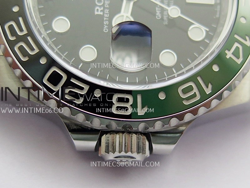 GMT-Master II 126720 VTNR Black Green Ceramic ARF 1:1 Best Edition Black Dial On Oyster Bracelet DD3285 CHS