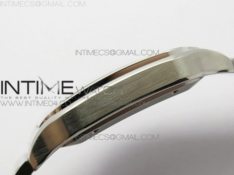 Santos de Cartier Large 2018 V2 KOR 1:1 Best Edition White Dial on SS Bracelet MIYOTA 9015