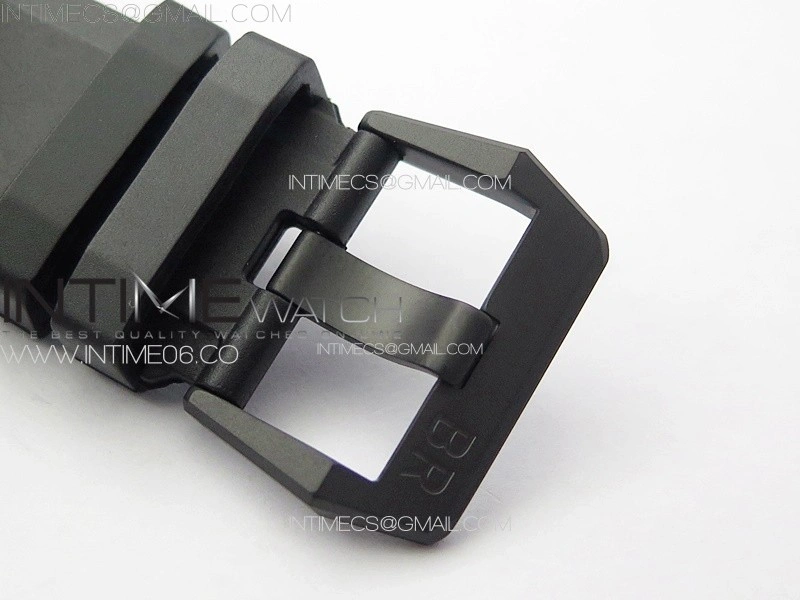 BR 03-92 Real Ceramic 1:1 Best Edition Black Dial RG Markers on Black Rubber Strap MIYOTA 9015