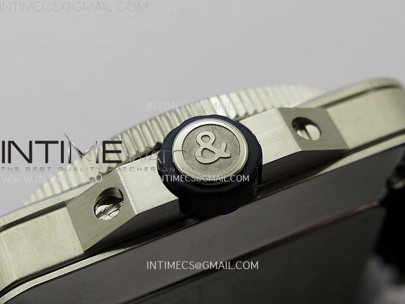 BR 03-92 Diver Blue Ceramic Bezel SS B12 1:1 Best Edition Blue Dial on Blue Rubber Strap MIYOTA 9015