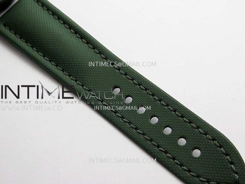 Fifty Fathoms Bathyscape Green Ceramic Bezel SS GF 1:1 Best Edition Green Ombre Dial On Green Nylon Strap A1315