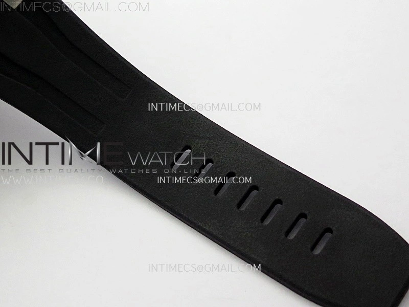 Royal Oak Offshore 44mm Black Ceramic TKF 1:1 Best Edition Black Dial Blue Handset on Black Rubber Strap A3126