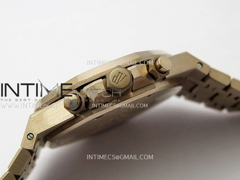 Royal Oak Chrono 26331 RG APSF 1:1 Best Edition Brown Dial RG Subdial On RG Bracelet A2385