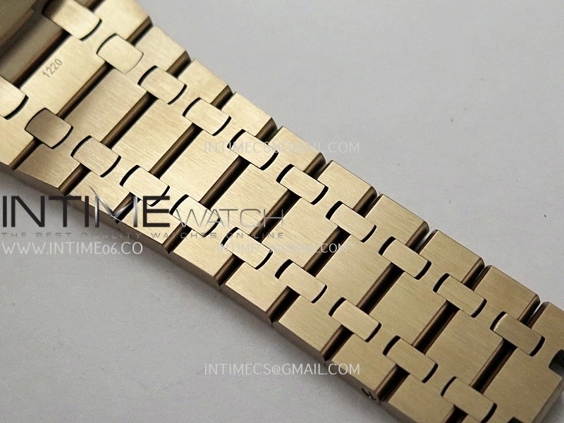 Royal Oak Chrono 26331 RG APSF 1:1 Best Edition Brown Dial RG Subdial On RG Bracelet A2385