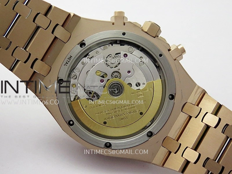 Royal Oak Chrono 26331 RG APSF 1:1 Best Edition Brown Dial RG Subdial On RG Bracelet A2385