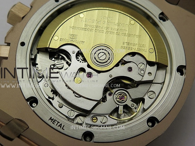 Royal Oak Chrono 26331 RG APSF 1:1 Best Edition Brown Dial RG Subdial On RG Bracelet A2385