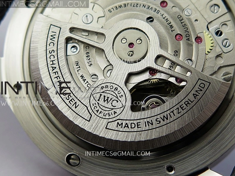Portuguese Chrono IW371626 ZF 1:1 Best Edition Light Blue Dial on Blue Leather Strap A69355