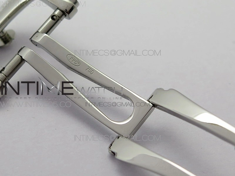 Nautilus 5726 Complicated SS GRF 1:1 Best Edition White Textured Dial on Leather Strap A324 V3
