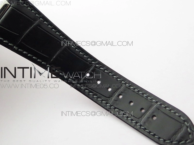 Nautilus 5726 Complicated SS GRF 1:1 Best Edition White Textured Dial on Leather Strap A324 V3