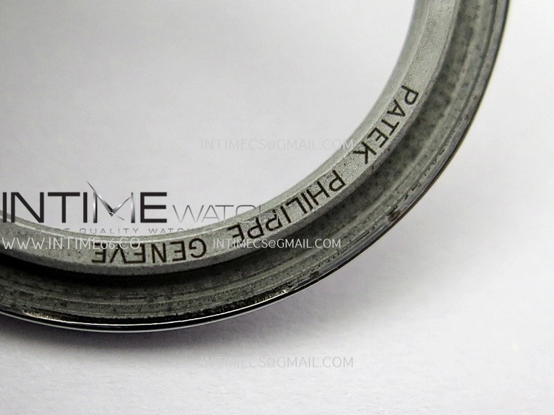 Nautilus 5711 Gain Weight DDF 1:1 Best Edition Gray Textured Dial On Black Leather Strap Super Clone DD324