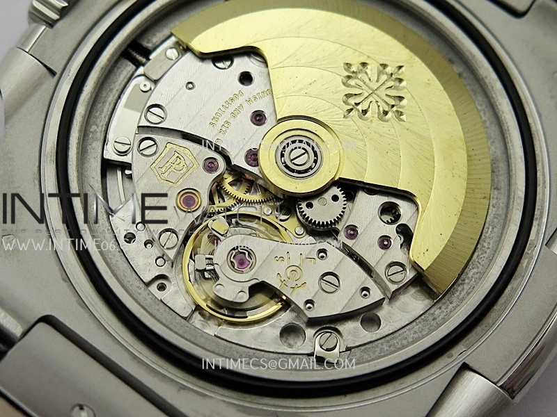 Nautilus 5711 Gain Weight DDF 1:1 Best Edition Gray Textured Dial On Black Leather Strap Super Clone DD324