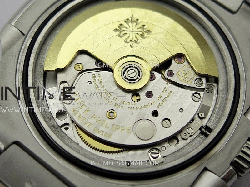 Nautilus 5711 Gain Weight DDF 1:1 Best Edition Gray Textured Dial On Black Leather Strap Super Clone DD324