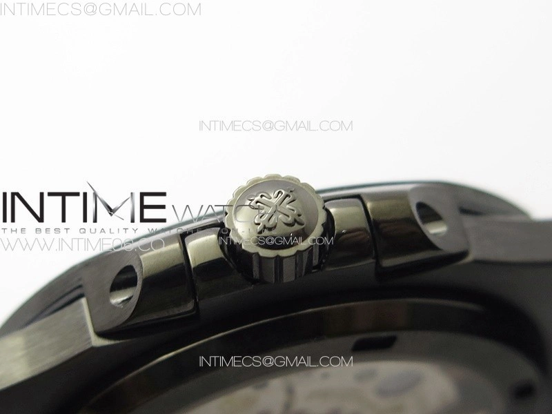 Nautilus 5711 DIW Carbon DIWF 1:1 Best Edition Black Textured Dial on Carbon PVD Bracelet 324CS